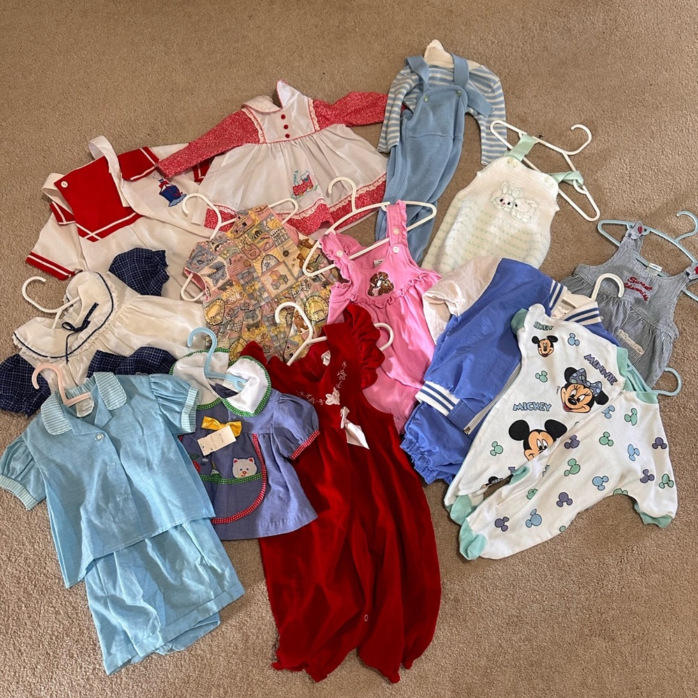 Assorted Vintage Kids Clothing